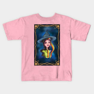 Gemini witch 5 Kids T-Shirt